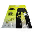 Three Side Seal Plastic Garment Plastic Bags With Zipper ,